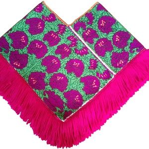 Mexican Poncho Quexquemetl warm winter clothing